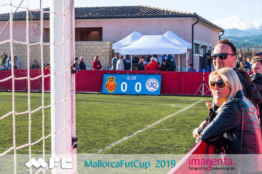 C-Fit outdoor HD LED display for Mallorca FutCup held in Spain in 2019