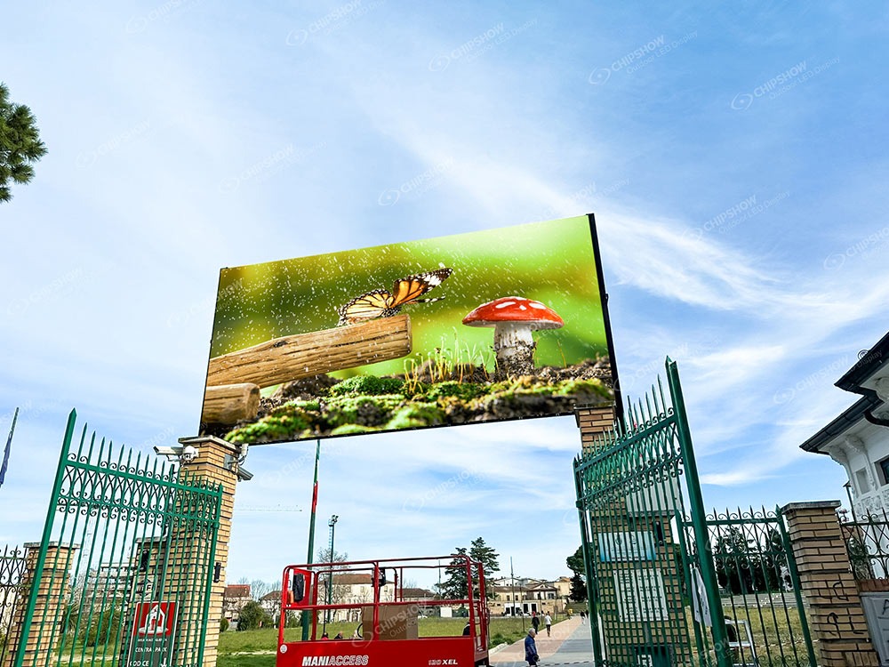 p3.91Vermietungsbildschirm für den Außenbereich