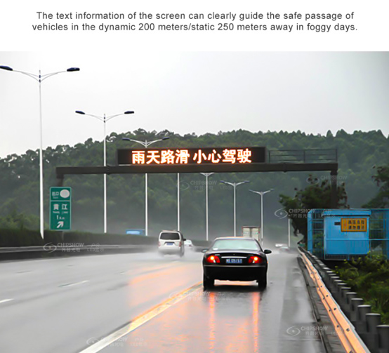 LED-Bildschirm mit hoher Helligkeit