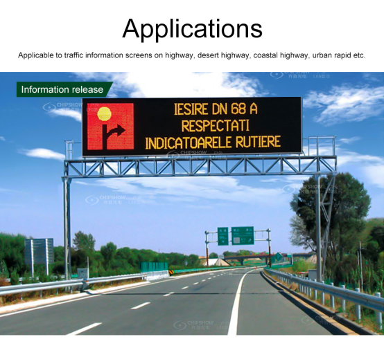 Verkehrs-LED-Anzeigebildschirm