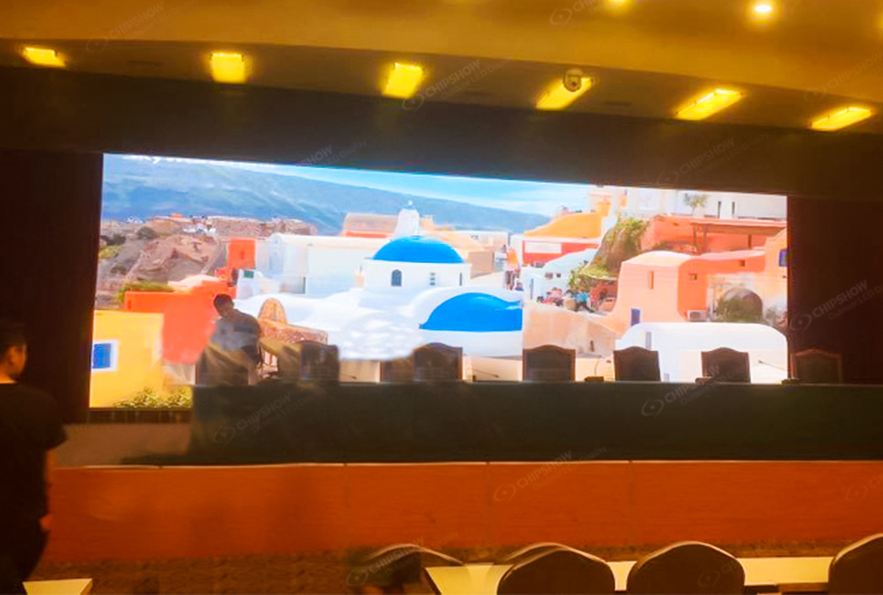 Hochauflösender P2.5-Konferenzbildschirm für den Innenbereich für eine Regierungseinheit in China