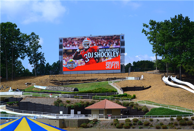 C-Vent Outdoor P16 Windwiderstand LED-Werbetafel in den USA