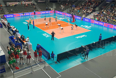 C-Lite Indoor P4.81 LED-Bildschirm für Volleyballplatz in Bulgarien